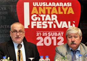 Antalya da uluslararası gitar festivali